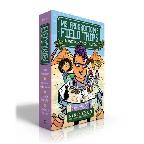 Ms. Frogbottom's Field Trips Magical Map Collection (Boxed Set): I Want My Mummy!; Long Time, No Sea Monster; Fangs for Having Us!; Get a Hold of Your