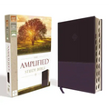 Amplified Study Bible, Imitation Leather, Purple, Indexed