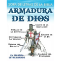 Sopa de Letras de la Biblia en Español Letra Grande: Armadura de Dios