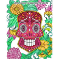 Artful Skulls Coloring Book for Adults: Beautiful Hand-Drawn Images for Stress Relief and Relaxation (Día de Los Muertos & Day of the Dead)