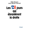 Les vingt et un jours qui ébranlèrent la droite