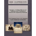 Darragh V. H Wetter Mfg Co U.S. Supreme Court Transcript of Record with Supporting Pleadings