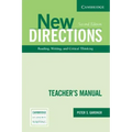 New Directions Teacher's Manual: An Integrated Approach to Reading, Writing, and Critical Thinking
