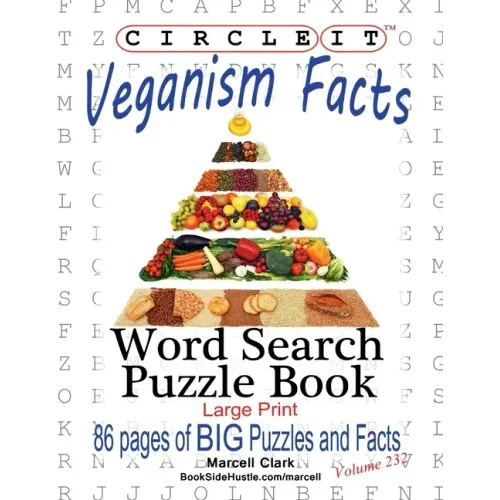 Circle It, Veganism Facts, Word Search, Puzzle Book