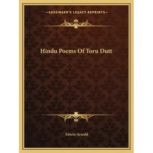 Hindu Poems of Toru Dutt