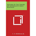 History of the Theory of Sovereignty Since Rousseau