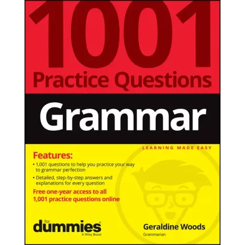 Grammar: 1001 Practice Questions for Dummies (+ Free Online Practice)