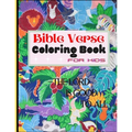 Bible Verse Coloring Book: A Fun Relaxing Christian Gift Coloring Activity Workbook for Kids - Inspirational Bible Quotes, Stress Relieving Anima