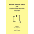 Marriage and Death Notices from Schuyler County, New York Newspapers
