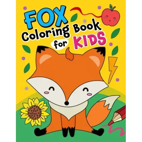 Fox Coloring Book for kids
