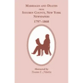 Marriages and Deaths from Steuben County, New York, Newspapers, 1797-1868