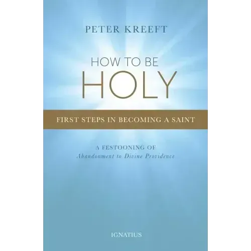How to Be Holy: First Steps in Becoming a Saint