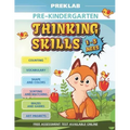 Thinking skills pre-K toddler workbook 1-3 years prek age 1 2 3