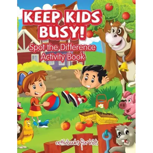 Keep Kids Busy! Spot the Difference Activity Book