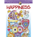 Creative Haven Happiness Coloring Book
