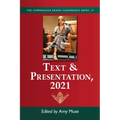 Text & Presentation, 2021