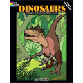 Dinosaurs Stained Glass Coloring Book