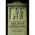 The Cambridge Companion to Ancient Greek Law