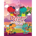 Dinosaur Story Coloring Book for Kids: Great Gift for Kids Boys & Girls, Ages 4-8