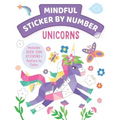 Mindful Sticker by Number: Unicorns