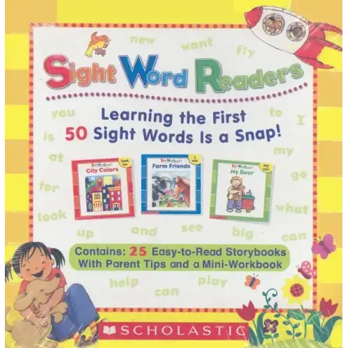 Sight Word Readers: Learning the First 50 Sight Words Is a Snap! [With Mini-Workbook]