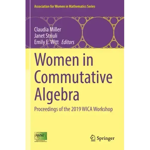 Women in Commutative Algebra: Proceedings of the 2019 Wica Workshop