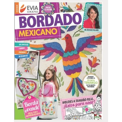 Bordado Mexicano 1: decohogar y accesorios