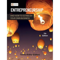 Entrepreneurship and how to establish your own business 7e
