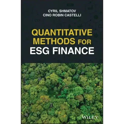Quantitative Methods for Esg Finance