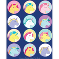 Unicorn Sticker Album For Girls: 100 Plus Pages For PERMANENT Sticker Collection, Activity Book For Girls, Blue - 8.5 by 11