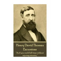 Henry David Thoreau - Excursions: "As if you could kill time without injuring eternity."