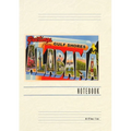Vintage Lined Notebook Greetings from Gulf Shores