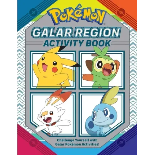 Pokémon Official Galar Region Activity Book