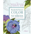 The Royal Botanic Gardens, Kew Wonderful Flowers Color-By-Numbers: Over 40 Beautiful Images
