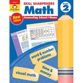 Skill Sharpeners: Math, Grade 2 Workbook