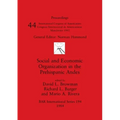 Social and Economic Organization in the Prehispanic Andes