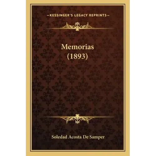 Memorias (1893)