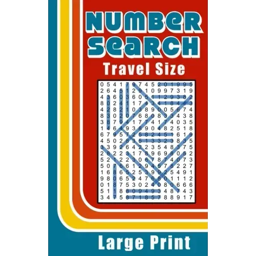 Number Search Travel Size: Large Print Puzzle Book