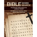Bible Word Search Puzzles for Adults Large Print: 101 Biblical & Christian Bible Verse Word Searches