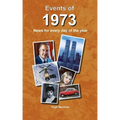 Events of 1973: news for every day of the year