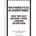 Mathematical Algorithms for the day before your coding interview