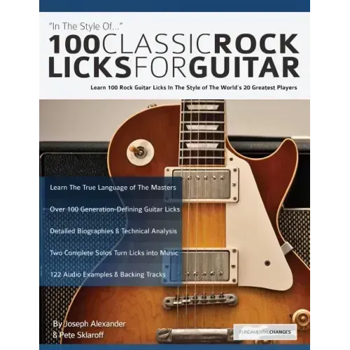 100 Classic Rock Licks for Guitar