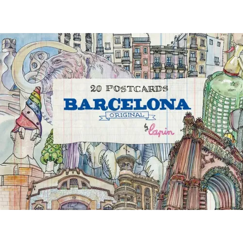 Barcelona - Original: 20 Postcards