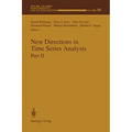 New Directions in Time Series Analysis: Part II