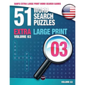Sam's Extra Large-Print Word Search Games - 51 Word Search Puzzles, Volume 3: Brain-stimulating puzzle activities for many hours of entertainment