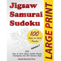 Jigsaw Samurai Sudoku: 500 Easy to Hard Jigsaw Sudoku Puzzles Overlapping into 100 Samurai Style