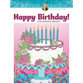 Creative Haven Happy Birthday! Coloring Book