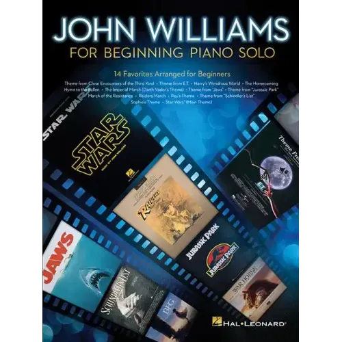 John Williams for Beginning Piano Solo - John Williams Book with Simplified Sheet Music for Piano