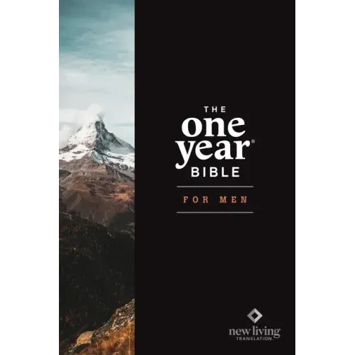 NLT the One Year Bible for Men (Hardcover)