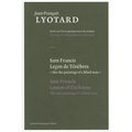 Sam Francis, Lecon de Tenebres/Sam Francis, Lesson Of Darkness